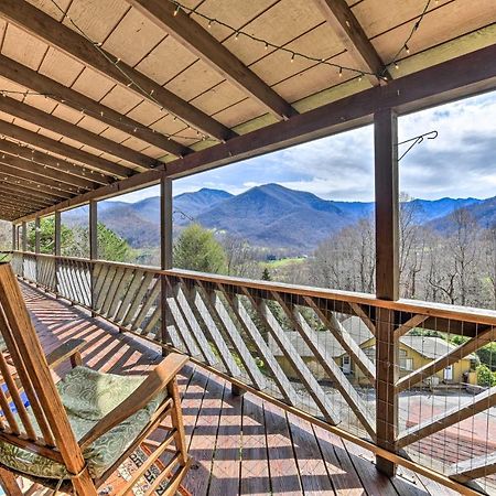 Best Location - Maggie Valley Cabin With Hot Tub! Luaran gambar