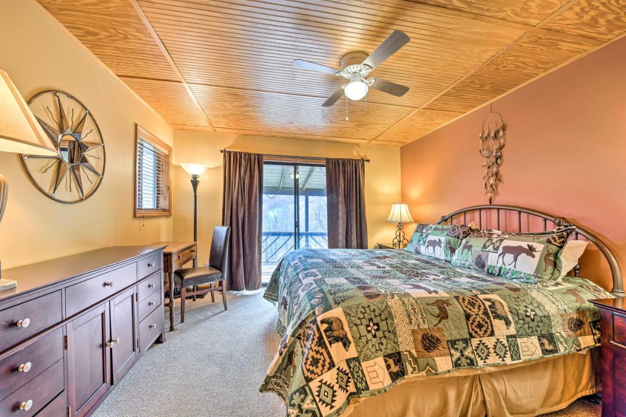 Best Location - Maggie Valley Cabin With Hot Tub! Luaran gambar