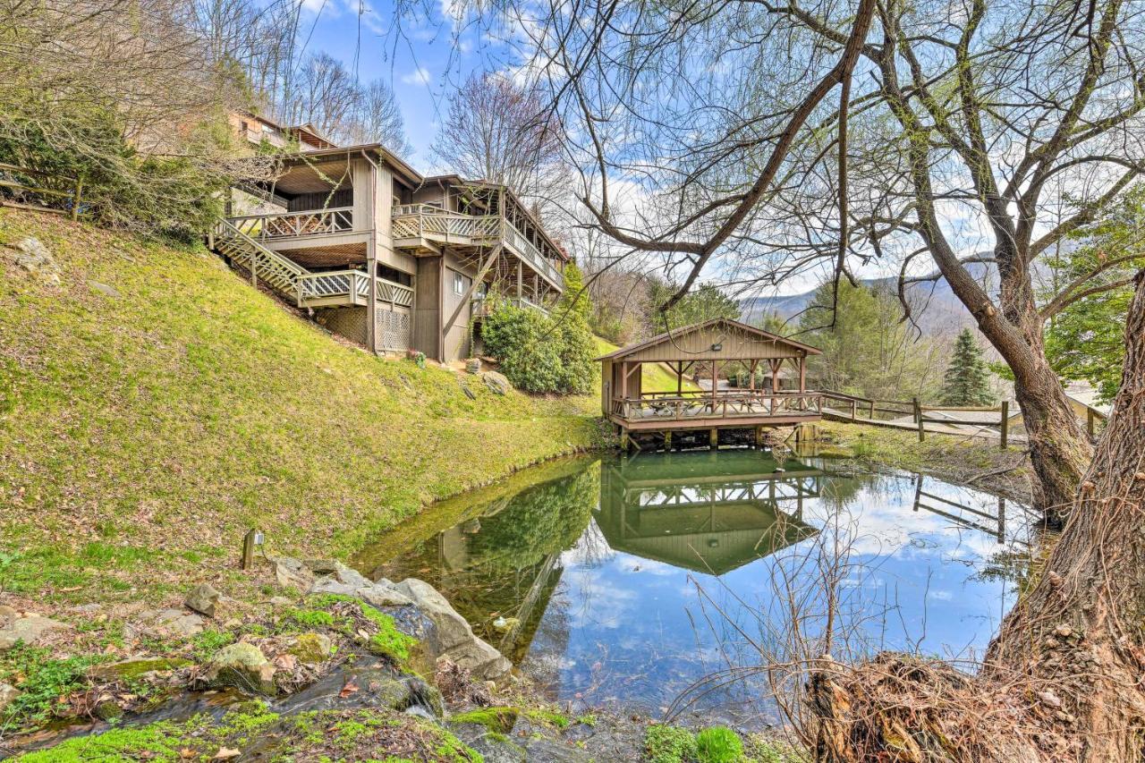 Best Location - Maggie Valley Cabin With Hot Tub! Luaran gambar